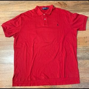 Red Polo brand Polo